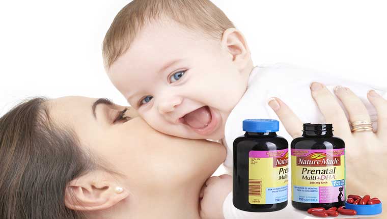 Dưỡng chất cho bà bầu Nature Made Prenatal Multi DHA Dưỡng chất cho bà bầu Nature Made Prenatal Multi DHA