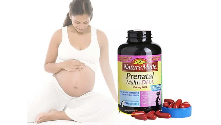 Thuốc bổ thai Nature Made Prenatal Multi DHA