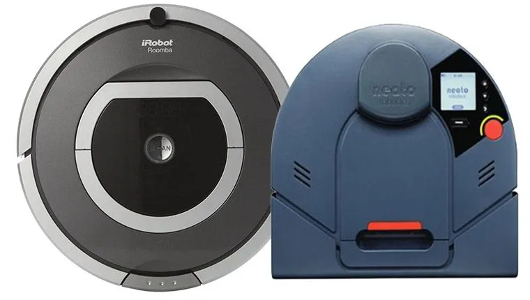Neato và Roomba thương hiệu sản xuất robot nổi tiếng