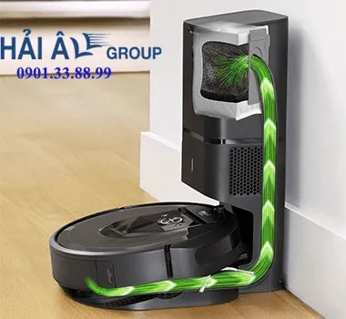 iRobot Roomba i7+ tự xử lí thùng rác