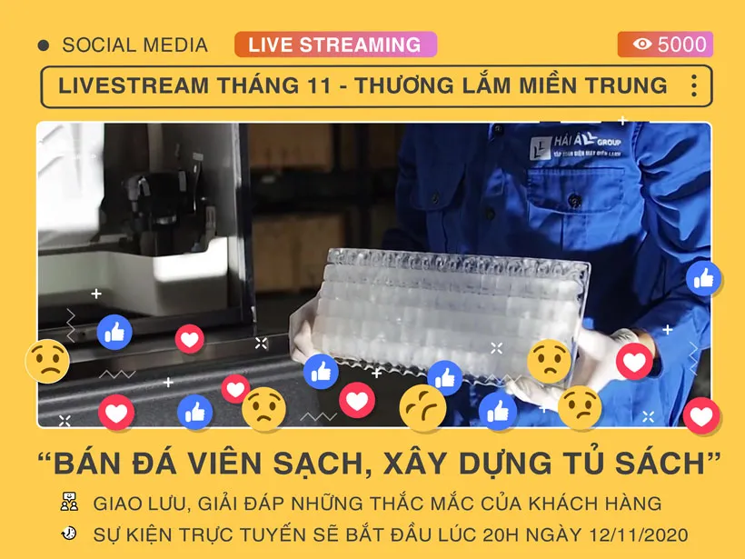 banner livestream thuong lam mien trung