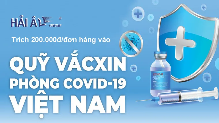 cùng Hải Âu Group ủng hộ quỹ vắc xin covid19