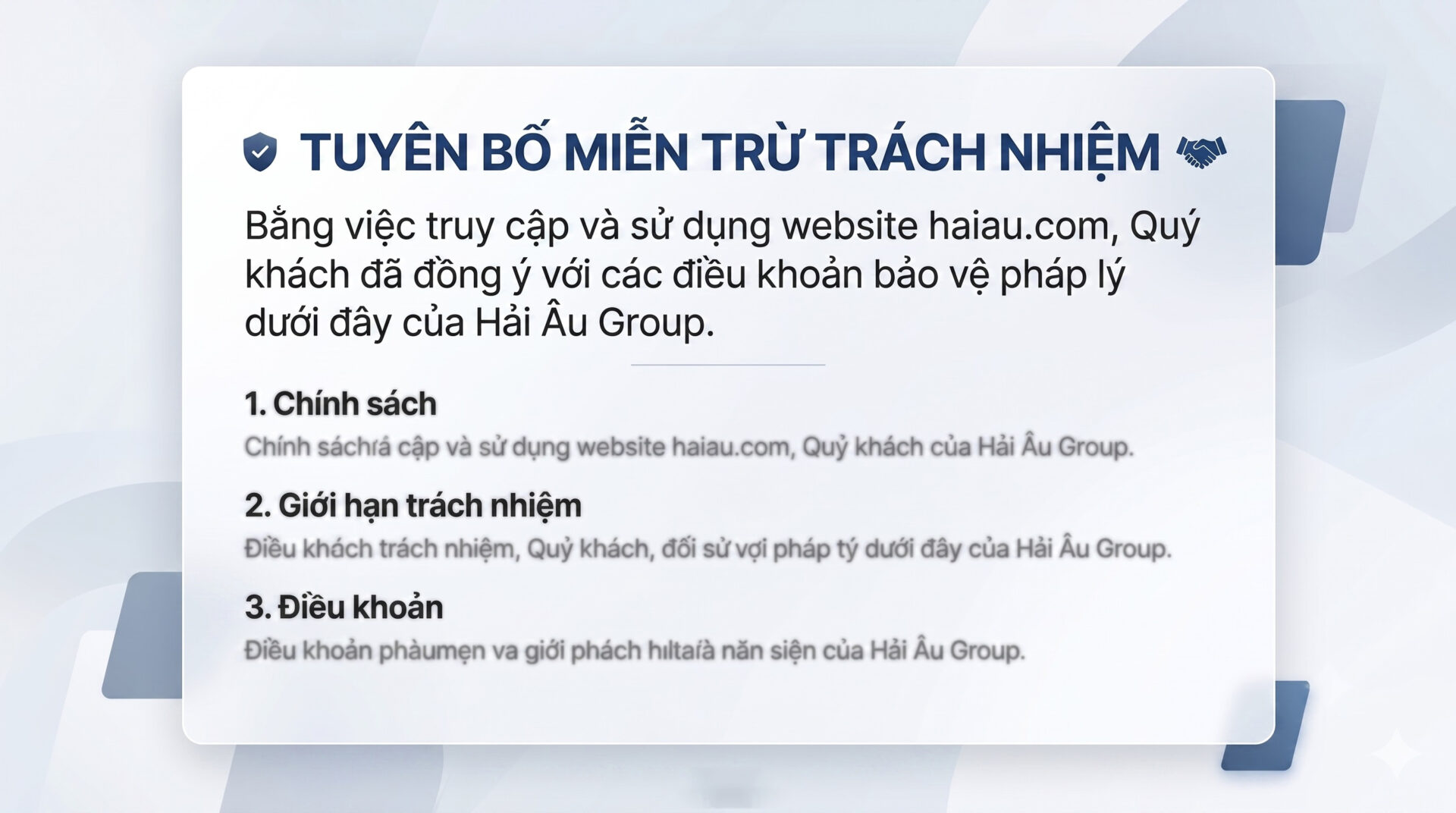Tuyên bố miễn từ trách nhiệm