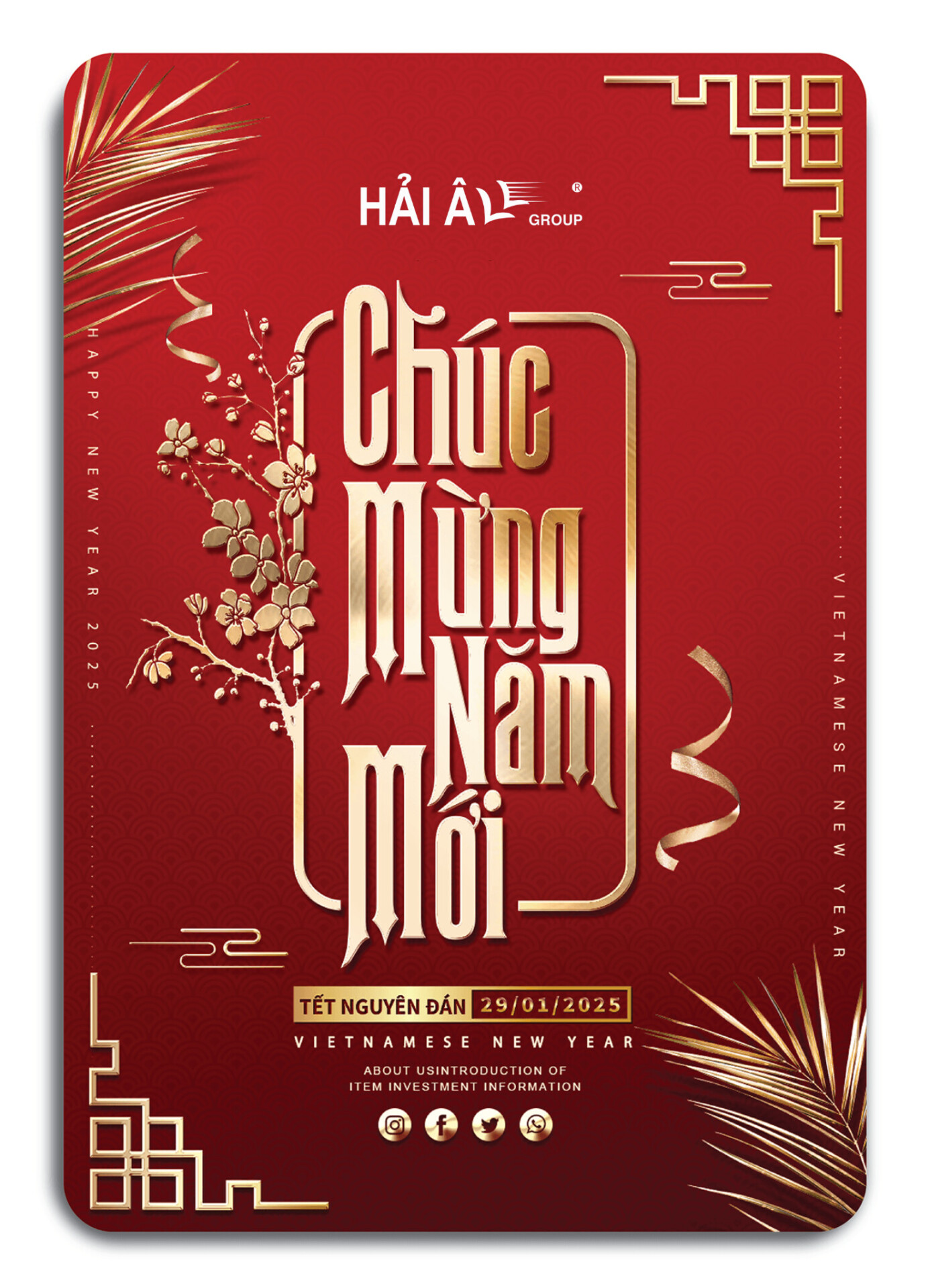 Hải Âu Group Lịch nghỉ tết nguyên đán 2025