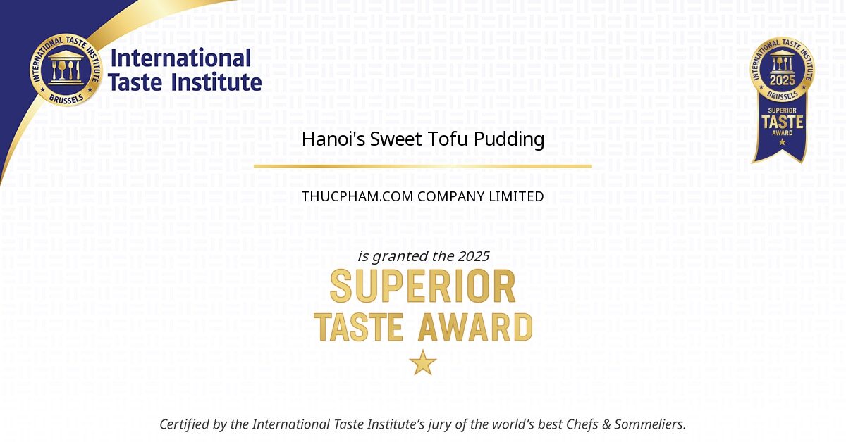 Hanoi's Sweet Tofu Pudding
