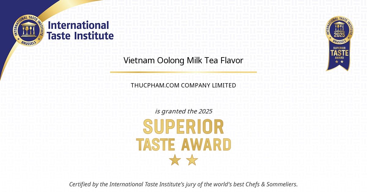 Vietnam Oolong Milk Tea Flavor