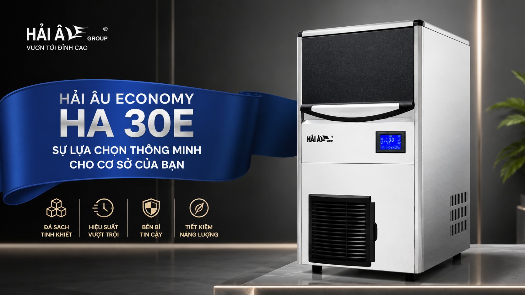 Máy Làm Đá Hải Âu Group Được Nhiều Chuỗi Lớn Tin Tưởng Sử Dụng