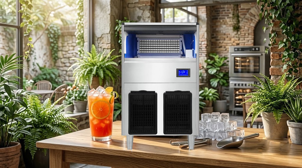 Máy làm đá Hải Âu Ha 100e